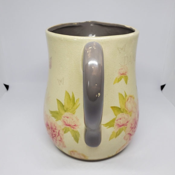 burton + BURTON Floral & Butterfly Water Pitcher - Picture 4 of 10